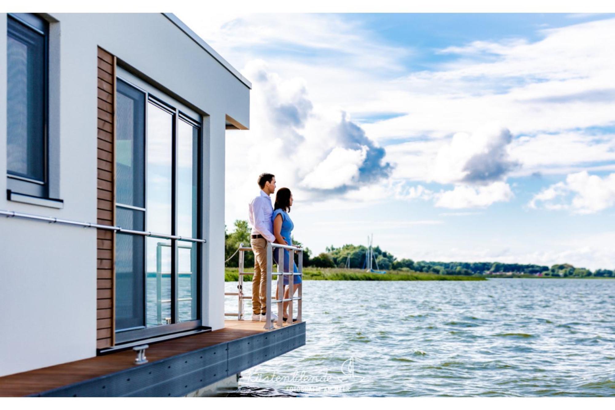 Ostsee Hausboot - Kranichnest Lp1 Ribnitz-Damgarten Exterior photo