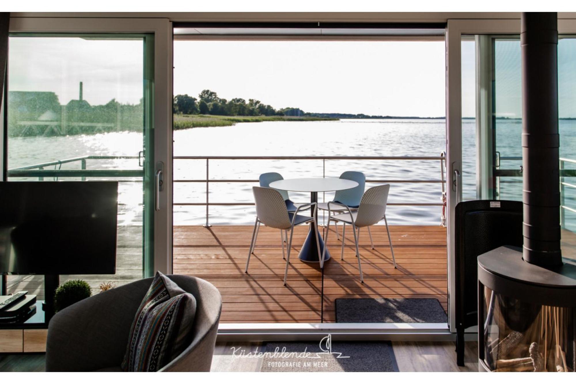 Ostsee Hausboot - Kranichnest Lp1 Ribnitz-Damgarten Exterior photo